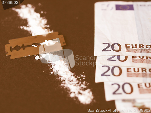 Image of  Cocaine drug vintage