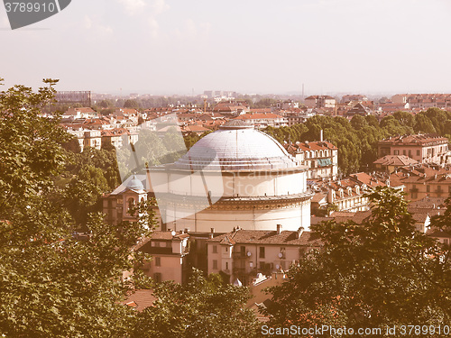 Image of Gran Madre church, Turin vintage