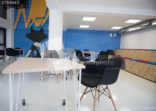 Image of startup business office interior