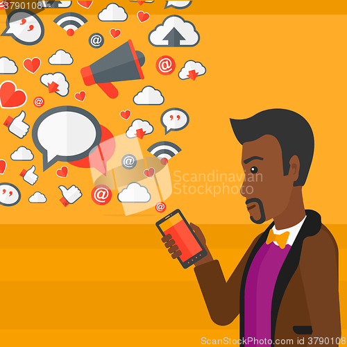 Image of Social media applications.