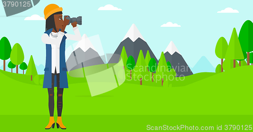 Image of Photographer taking photo.