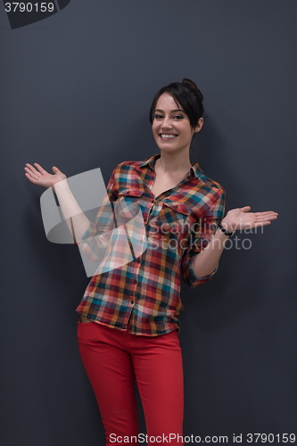 Image of portrait of young woman