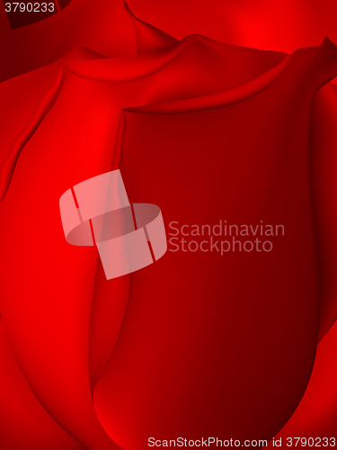 Image of Red rose. EPS 10