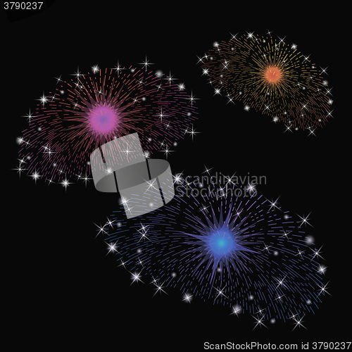 Image of Set of Fireworks