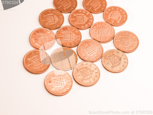 Image of  One Penny coins vintage