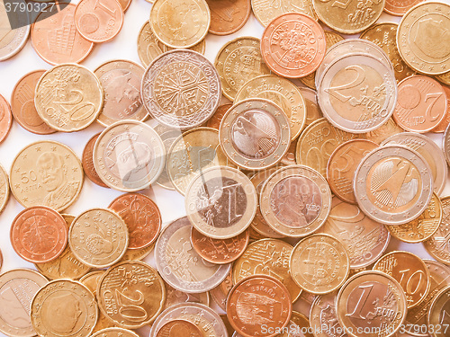 Image of  Euro coin vintage