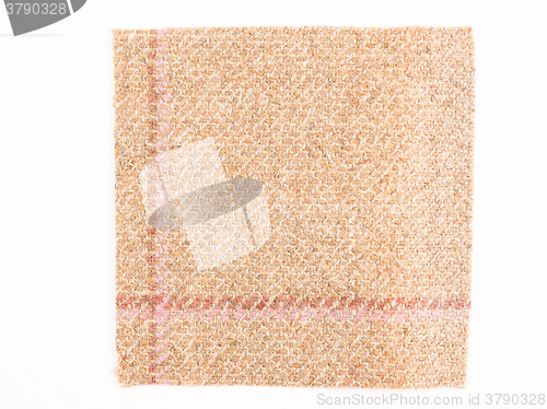 Image of  Brown fabric sample vintage