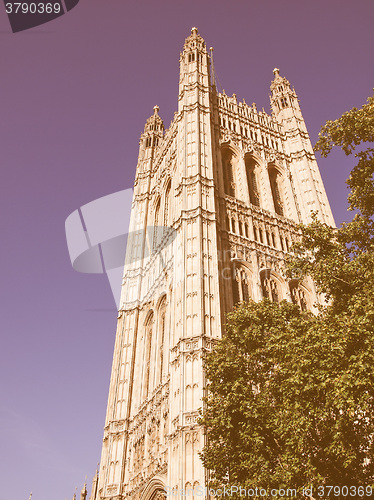 Image of Houses of Parliament vintage