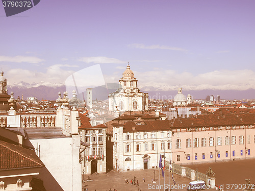 Image of Piazza Castello, Turin vintage