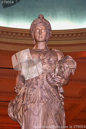 Image of Single Classical Woman Statue