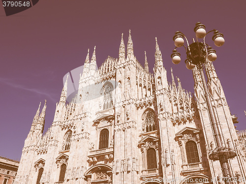 Image of Milan Cathedral vintage