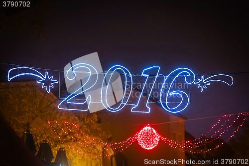 Image of 2016 illuminating decoration