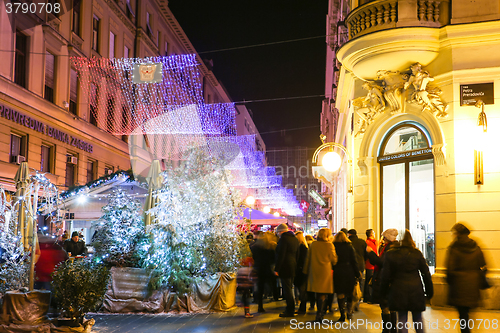 Image of People enjoying Advent in Zagreb