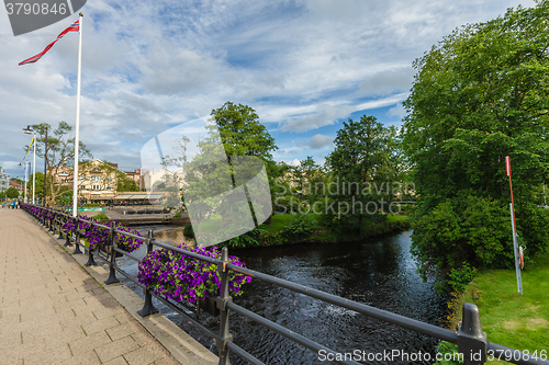 Image of landscape in city