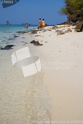 Image of Walking on the beach