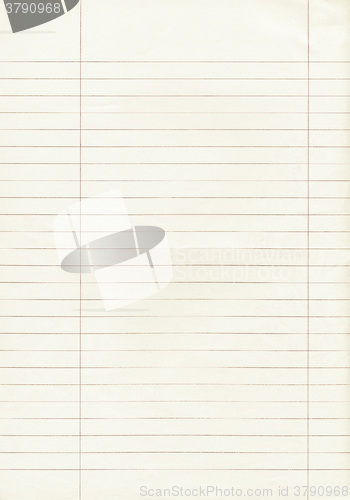 Image of  Blank paper vintage
