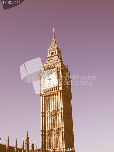Image of Big Ben London vintage