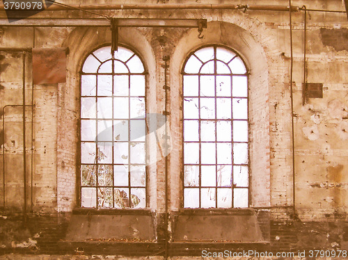 Image of Abandoned factory vintage