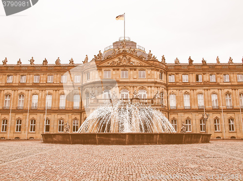 Image of Neues Schloss (New Castle), Stuttgart vintage