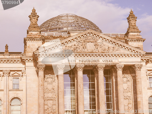 Image of Reichstag Berlin vintage