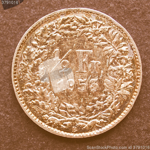 Image of  Swiss coin vintage