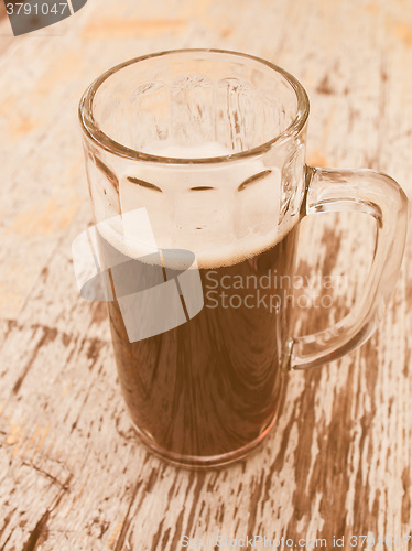 Image of  Dark beer vintage