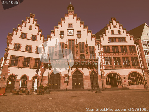 Image of Frankfurt city hall vintage