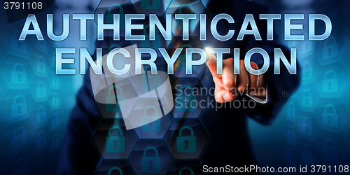 Image of Programmer Touching AUTHENTICATED ENCRYPTION
