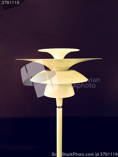 Image of Retro style floor lamp