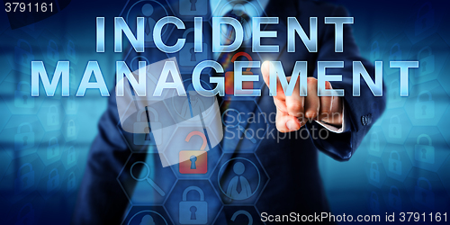 Image of Administrator Pushing INCIDENT MANAGEMENT