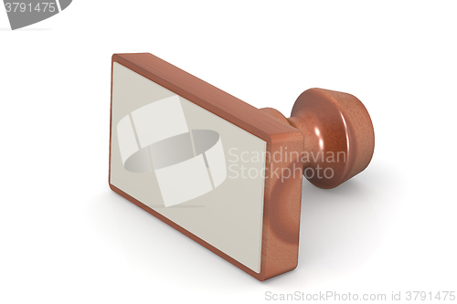 Image of Blank wooden stamp