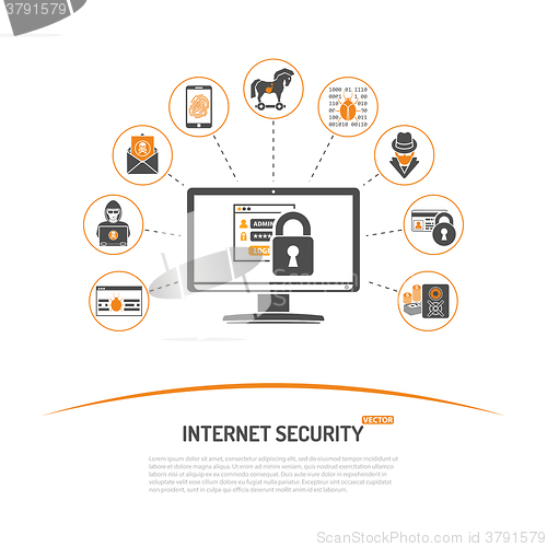 Image of Internet Security Concept