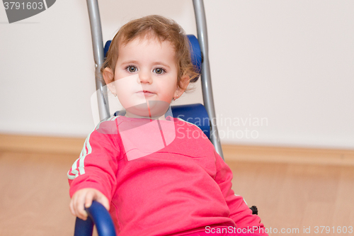 Image of Happy cute little girl