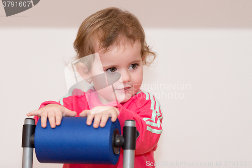 Image of Happy cute little girl