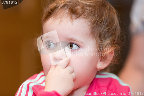 Image of Happy cute little girl