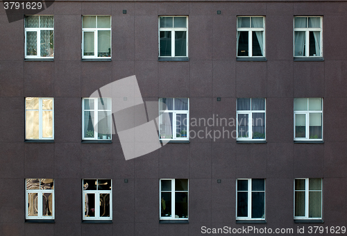 Image of Exterior of an apartment or office block