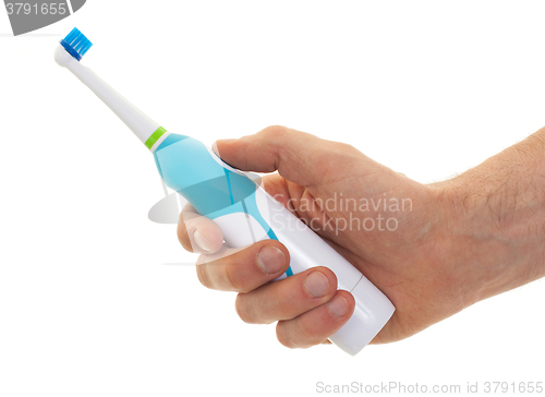 Image of Electric toothbrush isolated