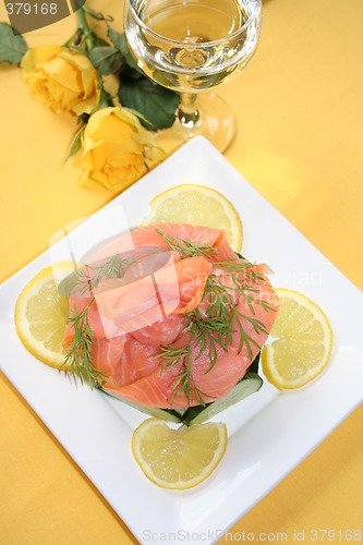 Image of Salmon sandwich