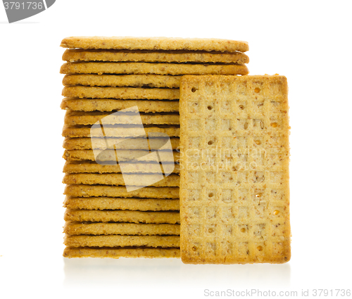 Image of Simple crackers isolated