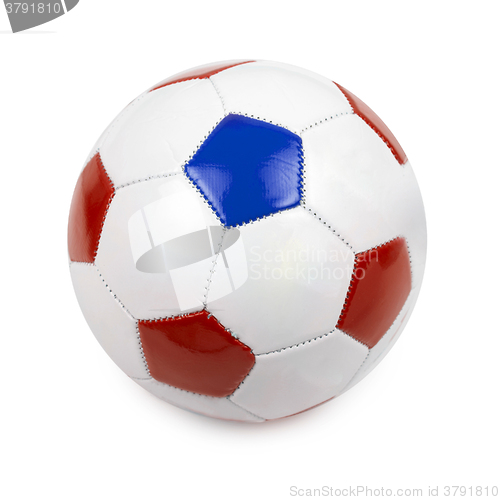 Image of soccer ball on white