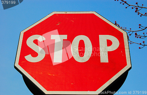 Image of stop,auto sign