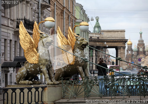 Image of Griffons in St. Petersburg