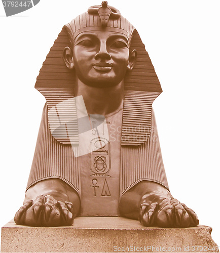 Image of  Egyptian sphynx vintage