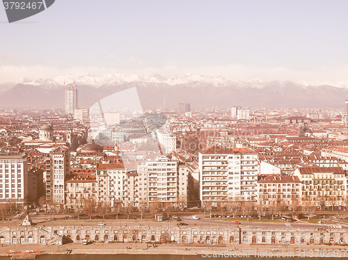 Image of Turin view vintage