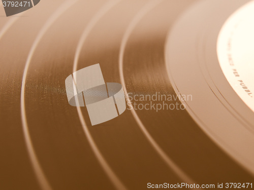 Image of  Vinyl record vintage
