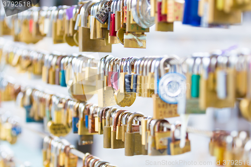 Image of Forever love lockers.