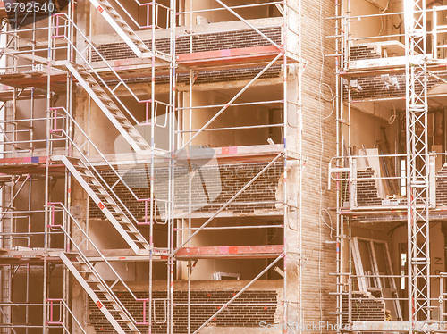 Image of  Scaffolding vintage