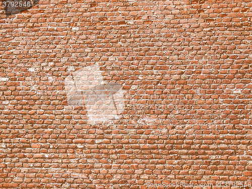 Image of Retro looking Red bricks
