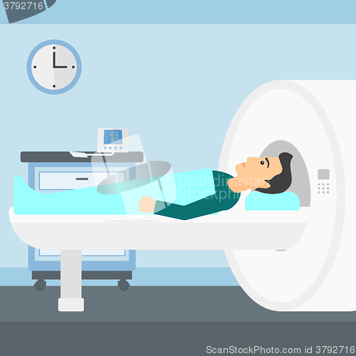 Image of Magnetic resonance imaging.