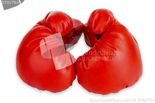 Image of Red boxing cloves 